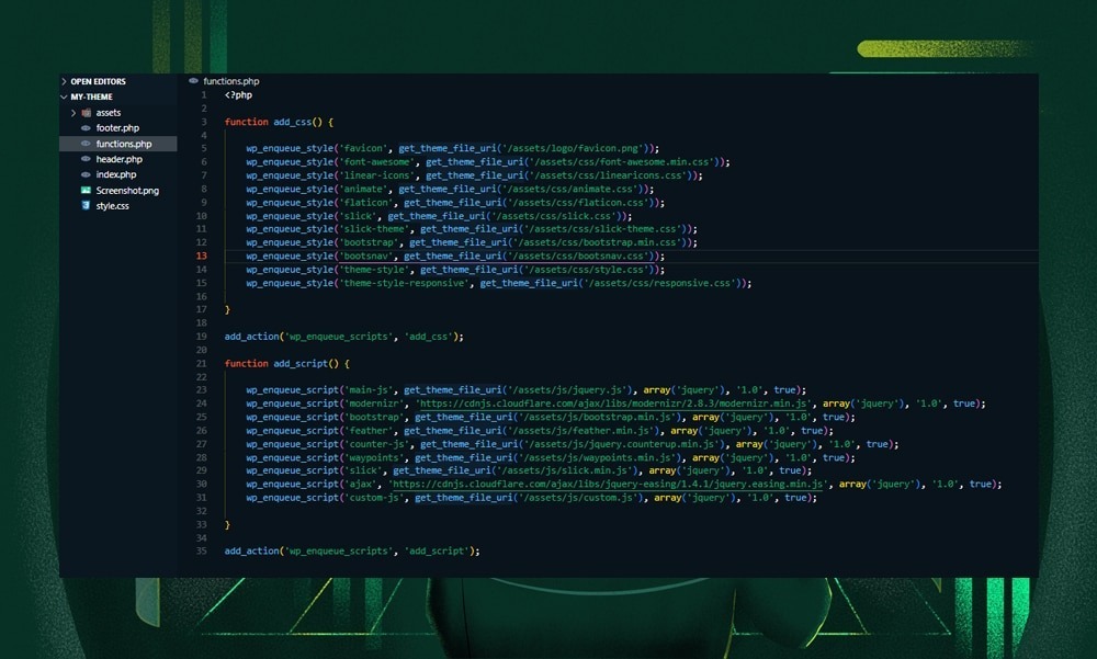 -vscode-functionsphp