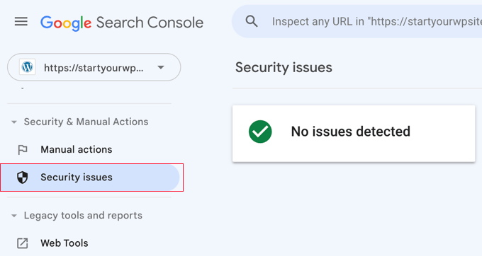 searchconsolesecurityissues