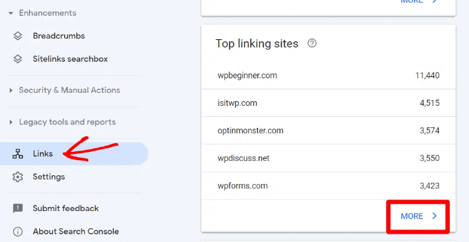 top-linking-sites